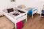 Etagenbett 90 x 200 cm | Massivholz: Buche | Weiß Lackiert | umbaubar in zwei Einzelbetten | Premium-Qualität | inkl. Rollroste Abbildung