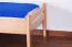 Kinderbett 90 x 190 cm | Massivholz: Buche | Natur Lackiert Abbildung