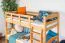 Massivholz Etagenbett für Kinder und Jugendliche | Matratzenmaß: 90 x 190 cm | Natur Lackiert | umbaubar in 2 Einzelbetten | Premium-Qualität | inkl. Rollroste Abbildung