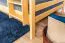Stockbett 140 x 190 cm (teilbar) | Massivholz: Buche | Natur Lackiert | umbaubar in zwei Einzelbetten | inkl. Rollroste Abbildung