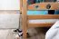 Kinderetagenbett 90 x 190 cm | Massivholz: Buche | Natur Lackiert | umbaubar in 2 Einzelbetten | Premium-Qualität | inkl. Rollroste Abbildung