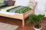 Bettrahmen für Kinder / Kinderbett 90 x 200 cm | Massivholz: Buche | Natur Lackiert | besonders hohe Qualität Abbildung