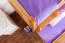 Jugendstockbett 90 x 200 cm + Bettkasten/Stauraum/Ausziehbett | Massivholz: Buche | Natur Lackiert | umbaubar/teilbar in 2 Einzelbetten | inkl. Rollroste Abbildung
