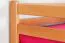 Kinderetagenbett 90 x 200 cm | Massivholz: Buche | Natur Lackiert | umbaubar in 2 Einzelbetten | Premium-Qualität | inkl. Rollroste Abbildung
