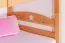 Jugendstockbett 90 x 200 cm + Bettkasten/Stauraum/Ausziehbett | Massivholz: Buche | Natur Lackiert | umbaubar/teilbar in 2 Einzelbetten | inkl. Rollroste Abbildung