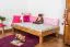 Eiche-Bett massiv | 90 x 200 cm | Eiche | Geölt Abbildung