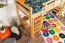 Kinderhochbett 90 x 190 cm (umbaubar) | Massivholz: Buche | Natur Lackiert | umbaubar in Einzelbett | Premium-Qualität | inkl. Rollrost Abbildung