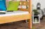 Jugendetagenbett 90 x 190 cm | Massivholz: Buche | Natur Lackiert | umbaubar in 2 Einzelbetten | Premium-Qualität | inkl. Rollroste Abbildung