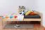Kinderbett 140 x 200 cm | Massivholz: Kiefer | Natur Lackiert Abbildung