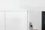 Kleiderschrank | 6 Drehtüren | 4 Schubladen | 8 Fächer | mit 4 Kleiderstangen | 277 cm breit | Farbe: Weiß Abbildung
