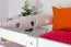 Etagenbett für Kinder 90 x 190 cm | Massivholz: Buche | Weiß Lackiert | umbaubar in 2 Einzelbetten | inkl. Rollroste Abbildung