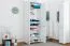 80 cm breiter Kleiderschrank mit 2 Türen | Farbe: Weiß Abbildung