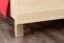 Kinderbett 90 x 200 cm | Massivholz: Buche | Natur Lackiert Abbildung