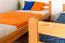 Etagenbett für Jugendliche 120 x 190 cm | Massivholz: Buche | Natur Lackiert | umbaubar in 2 Einzelbetten | inkl. Rollroste Abbildung