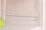 Etagenbett + Ausziehbett für Jugendliche 90 x 200 cm | Massivholz: Buche | Weiß Lackiert | inkl. Stauraum/Ausziehbett | umbaubar in 2 Einzelbetten | inkl. Rollroste Abbildung