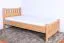 Bettrahmen für Kinder / Kinderbett 90 x 200 cm | Massivholz: Buche | Natur Lackiert Abbildung