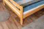 Hochbett für Kinder 160 x 200 cm | Massivholz: Buche | Natur Lackiert | umbaubar in Einzelbett | Premium-Qualität | inkl. Rollrost Abbildung