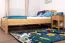 Kinderbett 100 x 200 cm | Massivholz: Eiche | Natur Lackiert Abbildung