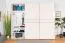 272 cm breiter Kleiderschrank mit 3 Türen | Farbe: Beige Abbildung