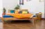 Massivholz Bettgestell Kernbuche 180 x 200 cm geölt Abbildung