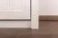 90 cm breiter Kleiderschrank mit 2 Türen | Farbe: Weiß Abbildung