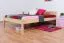 Kinderbett 140 x 200 cm | Massivholz: Kiefer | Natur Lackiert Abbildung