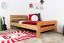 Kinderbett 120 x 200 cm | Massivholz: Buche | Natur Lackiert Abbildung