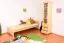 Kinderbett 80 x 200 cm | Massivholz: Kiefer | Natur Lackiert Abbildung
