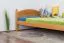 Kinderbett 100 x 200 cm | Massivholz: Kiefer | Erle Lackiert Abbildung