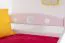 Etagenbett für Kinder 90 x 190 cm | Massivholz: Buche | Weiß Lackiert | umbaubar in 2 Einzelbetten | inkl. Rollroste Abbildung
