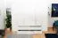 Kleiderschrank | 6 Drehtüren | 4 Schubladen | 8 Fächer | mit 4 Kleiderstangen | 277 cm breit | Farbe: Weiß Abbildung