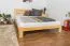 Bett Kiefer 160 x 200 cm Natur Abbildung