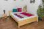 Bettgestell Kiefer 180 x 200 cm Natur Abbildung