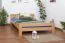 Buche Massivholz Bettgestell 180 x 200 cm Natur Abbildung