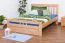 Buche Bettgestell 140 x 200 cm Natur Abbildung