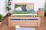 Buche Holzbett 140 x 200 cm Natur Abbildung