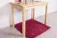 Küchentisch 70x100 cm Kiefer massiv, Farbe: Natur Abbildung