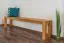 Hockerbank Buche Massivholz Abbildung