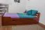 Massivholzbett Buche 120 x 200 cm Kirsche Abbildung