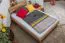 Bett Kernbuche massiv 120 x 200 cm geölt Abbildung