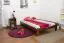 Bett Kiefer 120 x 200 cm Nuss Abbildung