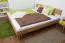 Eiche Bett 200 x 200 cm geölt Abbildung