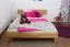 Eiche Bett 160 x 200 cm geölt Abbildung