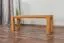 Hockerbank Buche Massivholz Abbildung