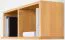 Hängeregal / Wandregal Kiefer massiv Vollholz Erlefarben Junco 334 - 30 x 81 x 24 cm (H x B x T)