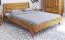 Doppelbett Otago 02 Wildeiche massiv geölt - Liegefläche: 160 x 200 cm (B x L)