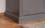 Drehtürenschrank / Kleiderschrank Lotofaga 17, Farbe: Grau / Walnuss - 227 x 291 x 59 cm (H x B x T)