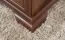Doppelbett Sentis 26, Farbe: Dunkelbraun - 160 x 200 cm (B x L)