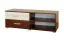 TV-Unterschrank Cikupa 14, Farbe: Nuss / Ulme - Abmessungen: 43 x 120 x 43 cm (H x B x T)