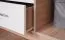 Drehtürenschrank / Kleiderschrank Hannut 07, Farbe: Weiß / Eiche - Abmessungen: 190 x 150 x 56 cm (H x B x T)